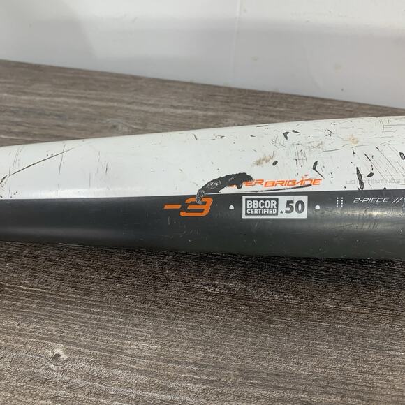 Easton Mako BBCOR 33” 30 Oz (-3) 2-5/8" Baseball Bat Power Brigade BB14MK - Picture 9 of 11